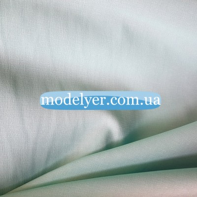 Ткань Лен стрейч (мята)